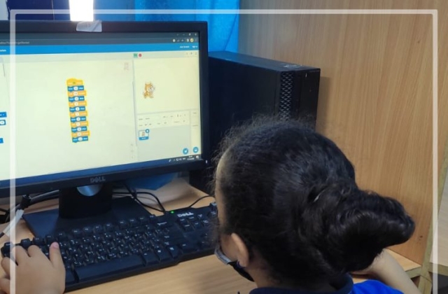 I.S.K American Division STEAM Integration - ICT Basics of Coding Grade 3A