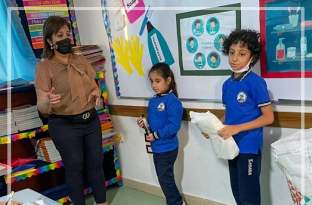 I.S.K American Division “A clean-me” hygiene campaign week Grade 3A 2022-2023