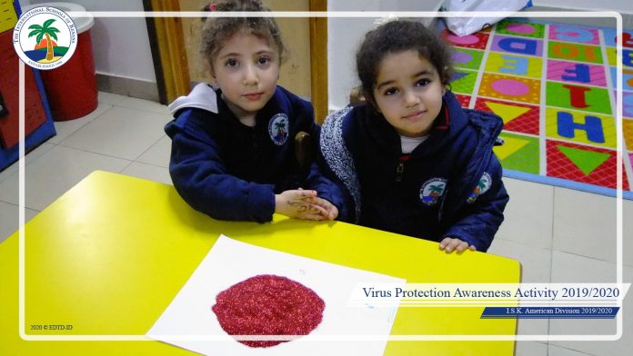 I.S.K | American Division - Virus Protection Awareness Activity (Pre-K) 2019-2020