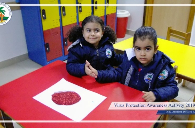 I.S.K | American Division - Virus Protection Awareness Activity (Pre-K) 2019-2020