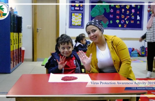 I.S.K | American Division - Virus Protection Awareness Activity (Pre-K) 2019-2020