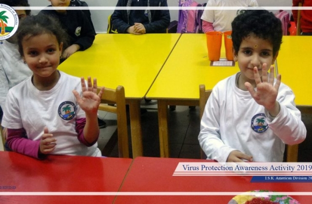 I.S.K | American Division - Virus Protection Awareness Activity (KG 2B) 2019-2020