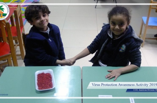 I.S.K | American Division - virus protection awareness activity (KG 2A) 2019/2020