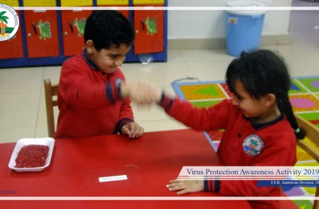 I.S.K | American Division - virus protection awareness activity (KG 2A) 2019/2020