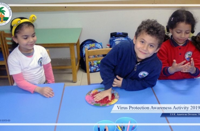 I.S.K | American Division - Virus Protection Awareness Activity (KG 2B) 2019-2020