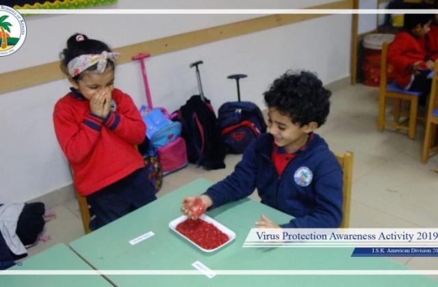 I.S.K | American Division - virus protection awareness activity (KG 2A) 2019/2020