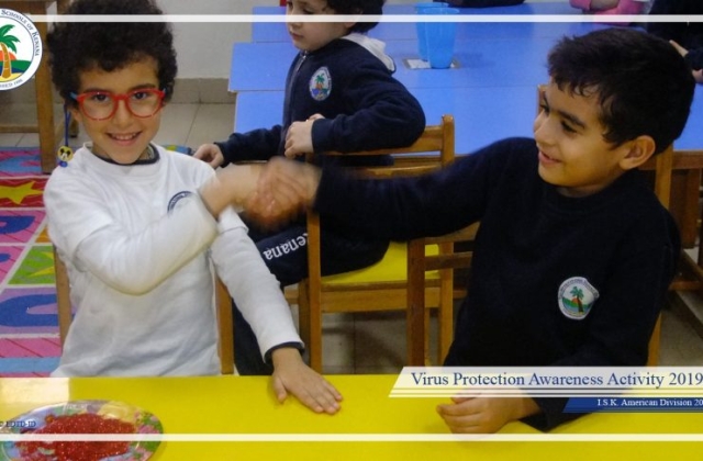 I.S.K | American Division - Virus Protection Awareness Activity (KG 2B) 2019-2020