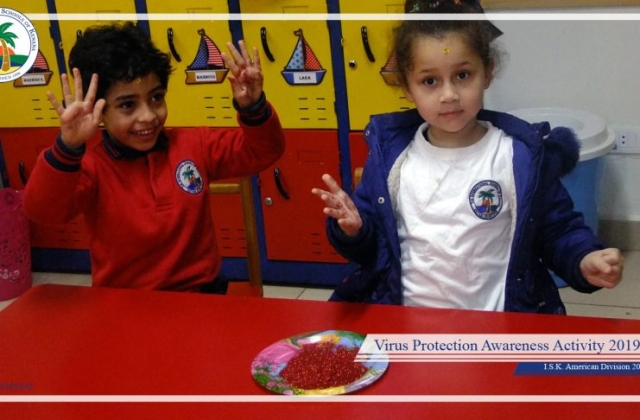 I.S.K | American Division - Virus Protection Awareness Activity (KG 2B) 2019-2020