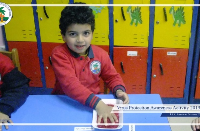 I.S.K | American Division - virus protection awareness activity (KG 2A) 2019/2020