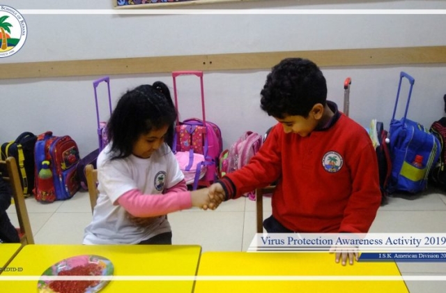 I.S.K | American Division - Virus Protection Awareness Activity (KG 2B) 2019-2020