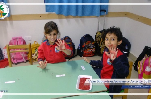 I.S.K | American Division - virus protection awareness activity (KG 2A) 2019/2020