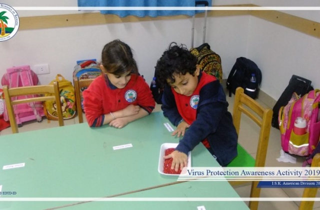 I.S.K | American Division - virus protection awareness activity (KG 2A) 2019/2020