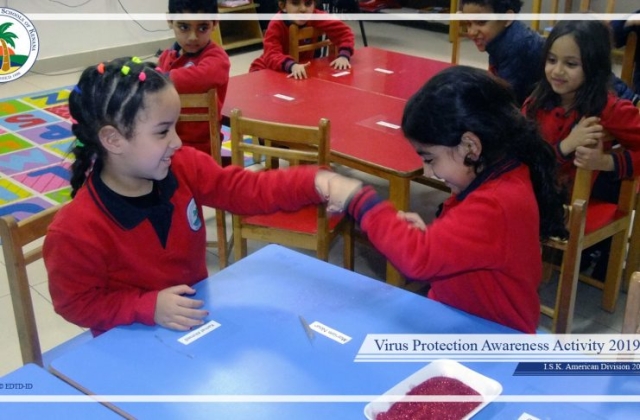 I.S.K | American Division - virus protection awareness activity (KG 2A) 2019/2020