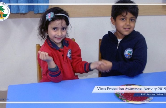 I.S.K | American Division - Virus Protection Awareness Activity (KG 2B) 2019-2020