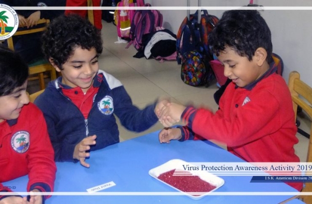 I.S.K | American Division - virus protection awareness activity (KG 2A) 2019/2020