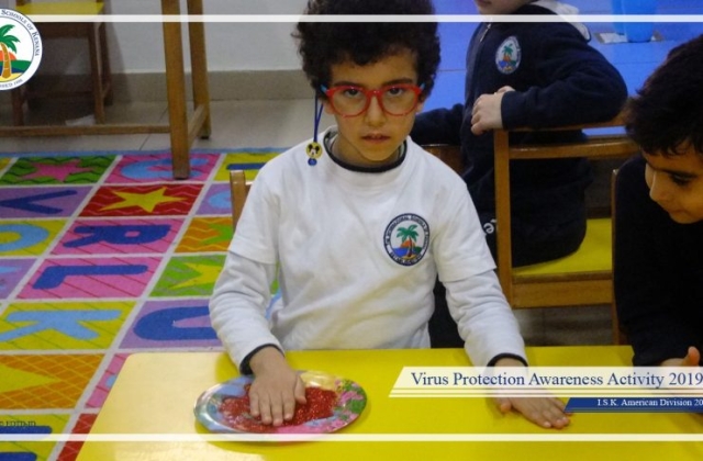 I.S.K | American Division - Virus Protection Awareness Activity (KG 2B) 2019-2020