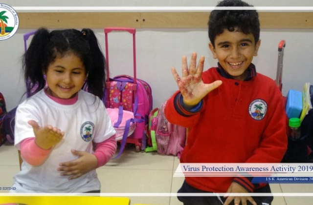 I.S.K | American Division - Virus Protection Awareness Activity (KG 2B) 2019-2020