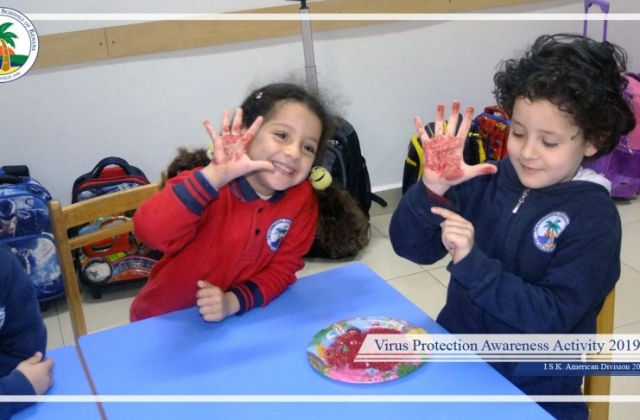 I.S.K | American Division - Virus Protection Awareness Activity (KG 2B) 2019-2020