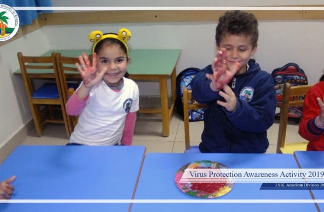 I.S.K | American Division - Virus Protection Awareness Activity (KG 2B) 2019-2020