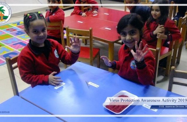 I.S.K | American Division - virus protection awareness activity (KG 2A) 2019/2020