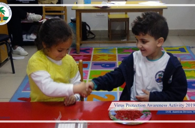 I.S.K | American Division - Virus Protection Awareness Activity (KG 2B) 2019-2020