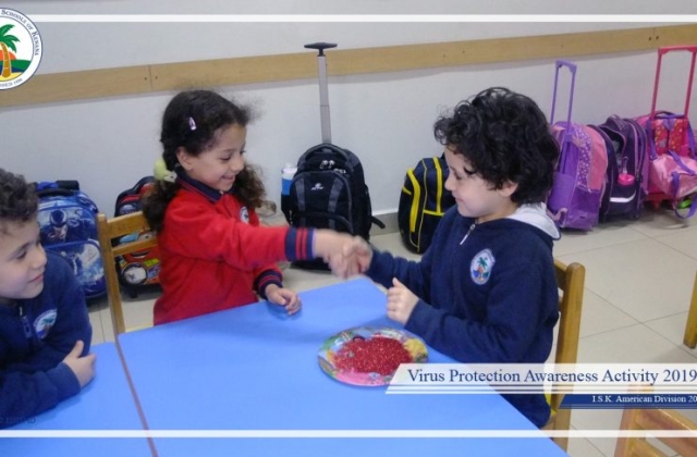 I.S.K | American Division - Virus Protection Awareness Activity (KG 2B) 2019-2020