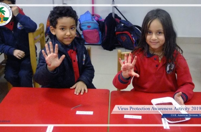 I.S.K | American Division - virus protection awareness activity (KG 2A) 2019/2020