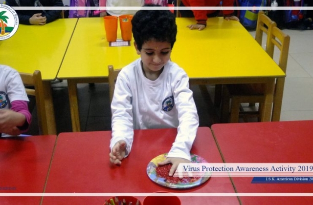 I.S.K | American Division - Virus Protection Awareness Activity (KG 2B) 2019-2020