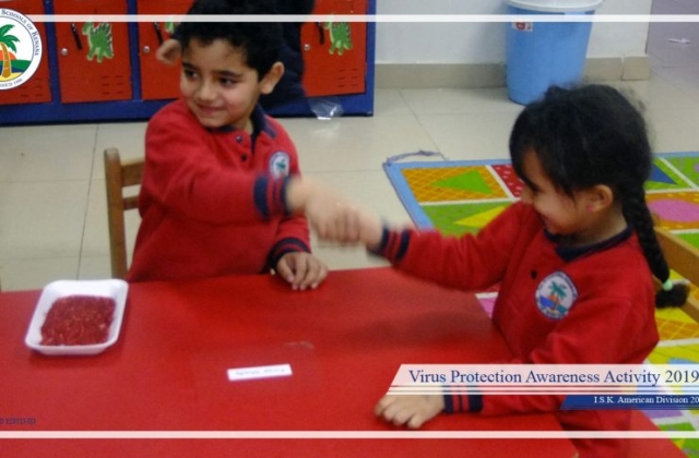 I.S.K | American Division - virus protection awareness activity (KG 2A) 2019/2020