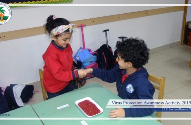 I.S.K | American Division - virus protection awareness activity (KG 2A) 2019/2020