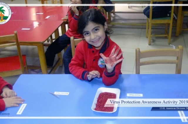 I.S.K | American Division - virus protection awareness activity (KG 2A) 2019/2020