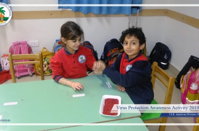 I.S.K | American Division - virus protection awareness activity (KG 2A) 2019/2020