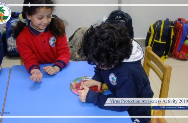 I.S.K | American Division - Virus Protection Awareness Activity (KG 2B) 2019-2020