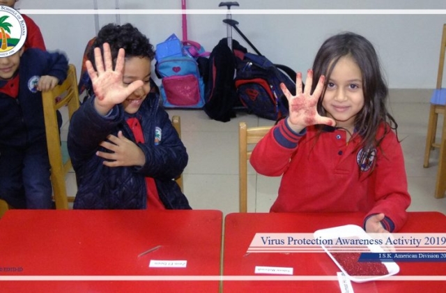 I.S.K | American Division - virus protection awareness activity (KG 2A) 2019/2020