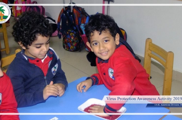 I.S.K | American Division - virus protection awareness activity (KG 2A) 2019/2020