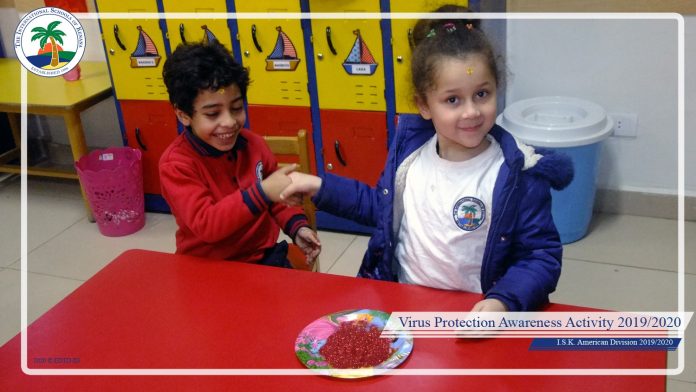 I.S.K | American Division - Virus Protection Awareness Activity (KG 2B) 2019-2020