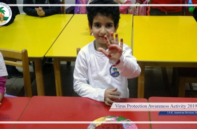 I.S.K | American Division - Virus Protection Awareness Activity (KG 2B) 2019-2020