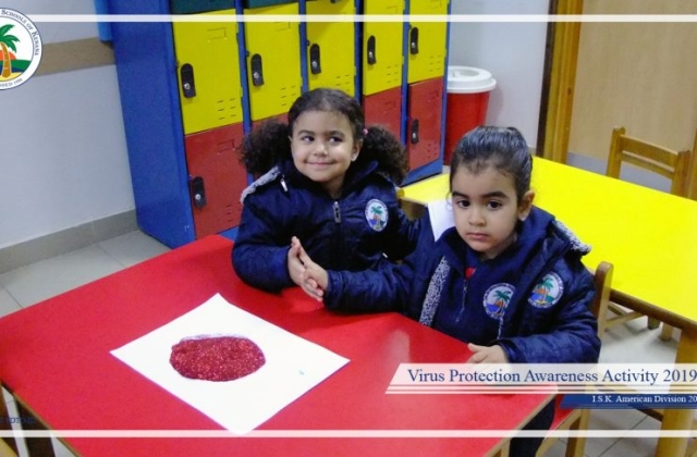 I.S.K | American Division - Virus Protection Awareness Activity (Pre-K) 2019-2020