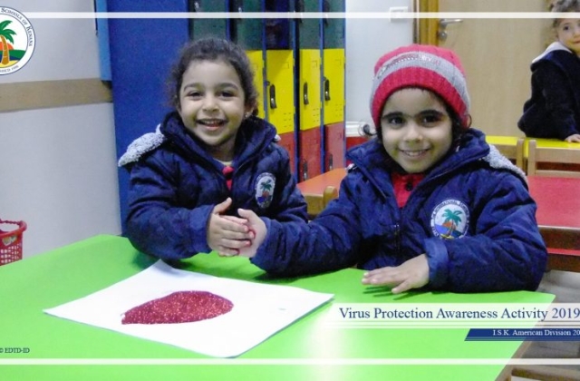 I.S.K | American Division - Virus Protection Awareness Activity (Pre-K) 2019-2020