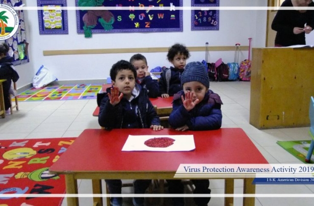 I.S.K | American Division - Virus Protection Awareness Activity (Pre-K) 2019-2020