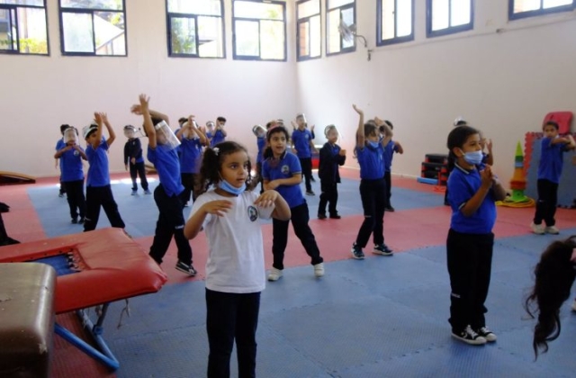 I.S.K - American Division |It's Zumba Time Grade 1 Students Enjoyed Their Time During The Zumba Class 2020-2021