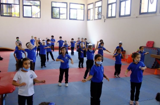 I.S.K - American Division |It's Zumba Time Grade 1 Students Enjoyed Their Time During The Zumba Class 2020-2021