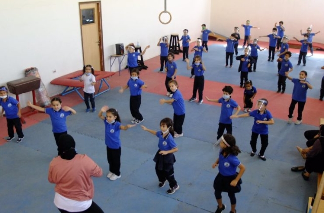 I.S.K - American Division |It's Zumba Time Grade 1 Students Enjoyed Their Time During The Zumba Class 2020-2021