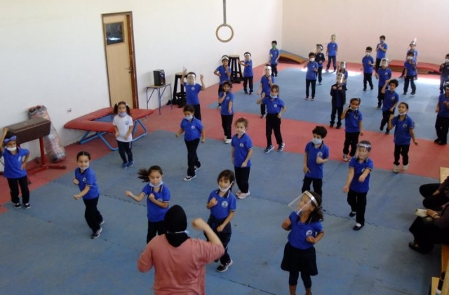 I.S.K - American Division |It's Zumba Time Grade 1 Students Enjoyed Their Time During The Zumba Class 2020-2021