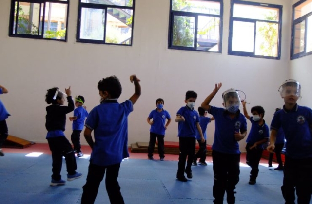 I.S.K - American Division |It's Zumba Time Grade 1 Students Enjoyed Their Time During The Zumba Class 2020-2021