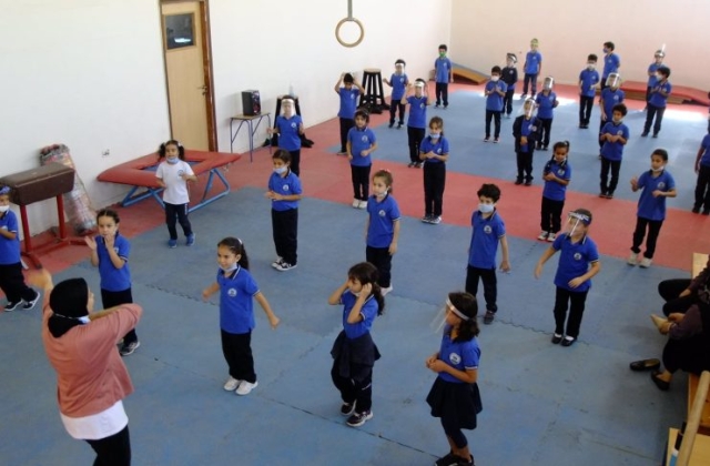 I.S.K - American Division |It's Zumba Time Grade 1 Students Enjoyed Their Time During The Zumba Class 2020-2021