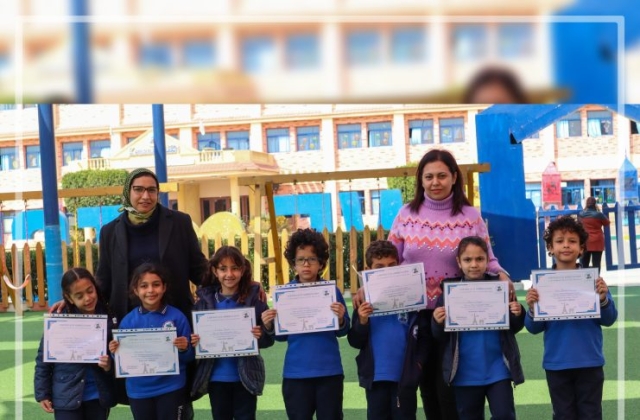 I.S.K American Division Certificates for the brilliant students in the French language