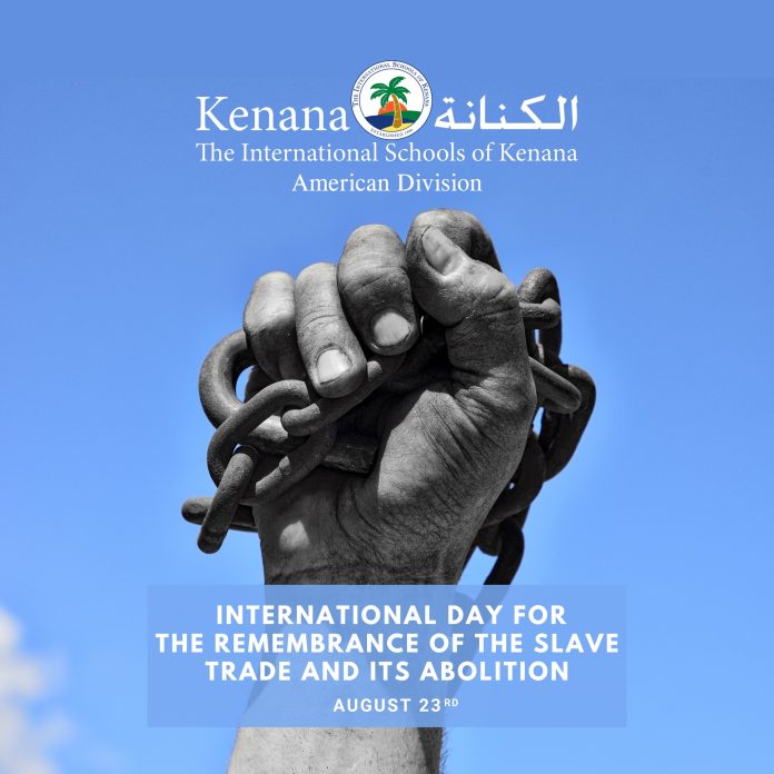 I.S.K American Division | International Day for the Remembrance of the Slave Trade and its Abolition |2023-2024