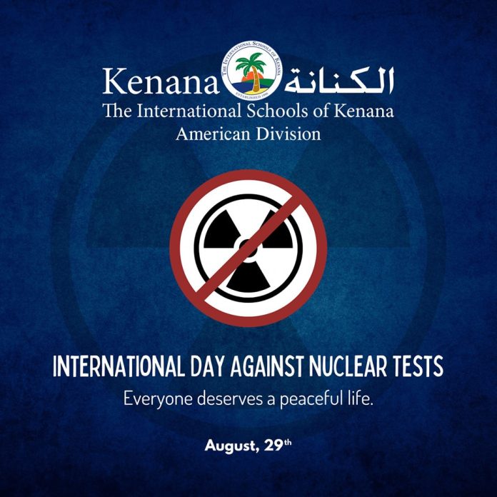 I.S.K American Division | the International Day Against Nuclear Tests | 2024-2025