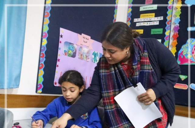 I.S.K | American Division | Pencils up! ISK students have put pencils to paper to participate in "Calligraphy Contest" to promote good penmanship and celebrate handwriting.